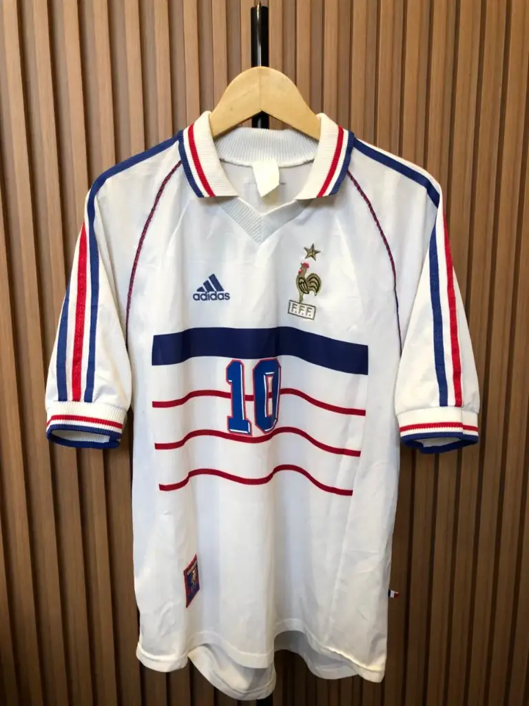 France Away Jersey 1998–1999 – No. 10 Zinedine Zidane 
