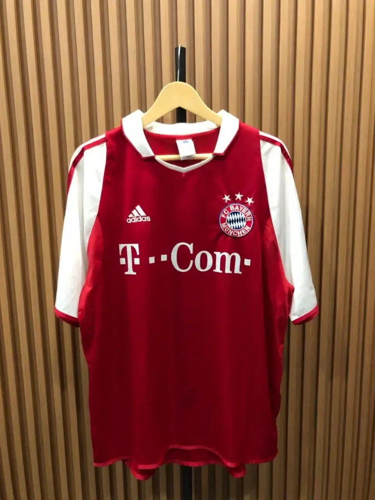 FC Bayern Munich Home Jersey 2004–2005 with No. 13 Michael Ballack