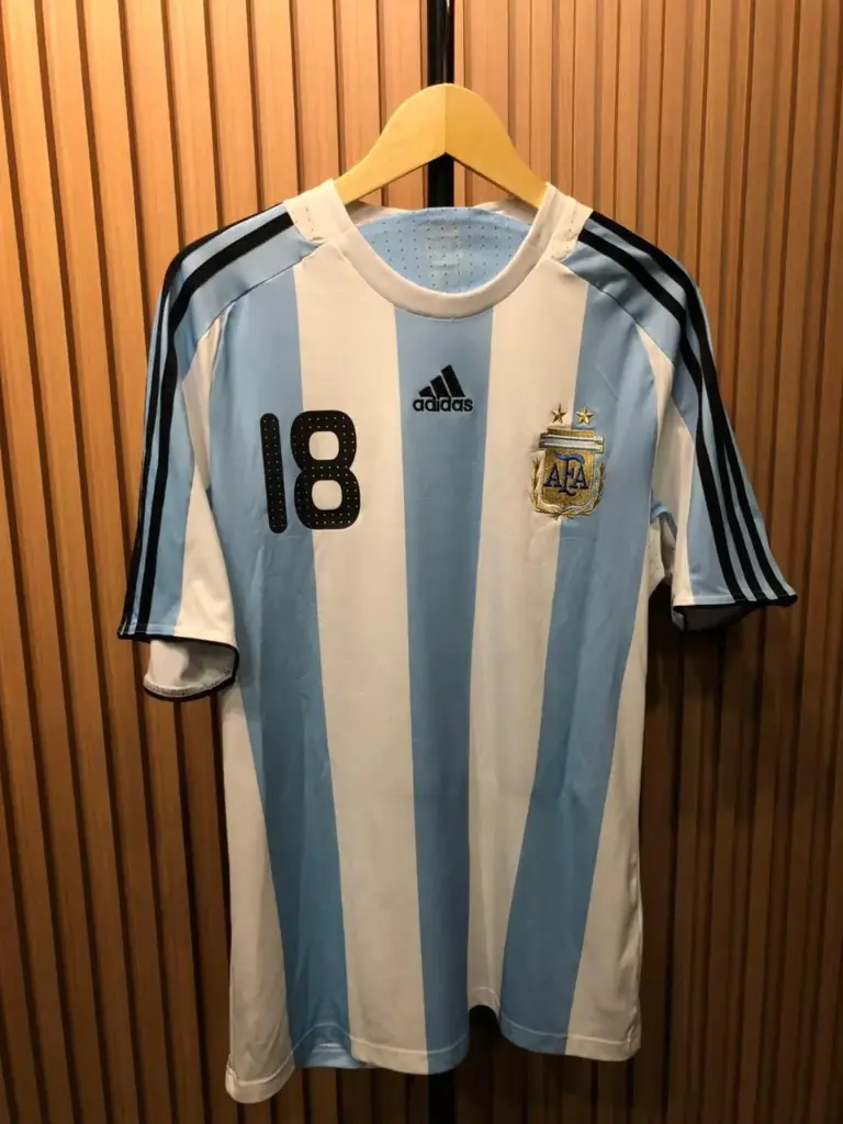 Argentina Home 2008/09 - #18 Lionel MESSI