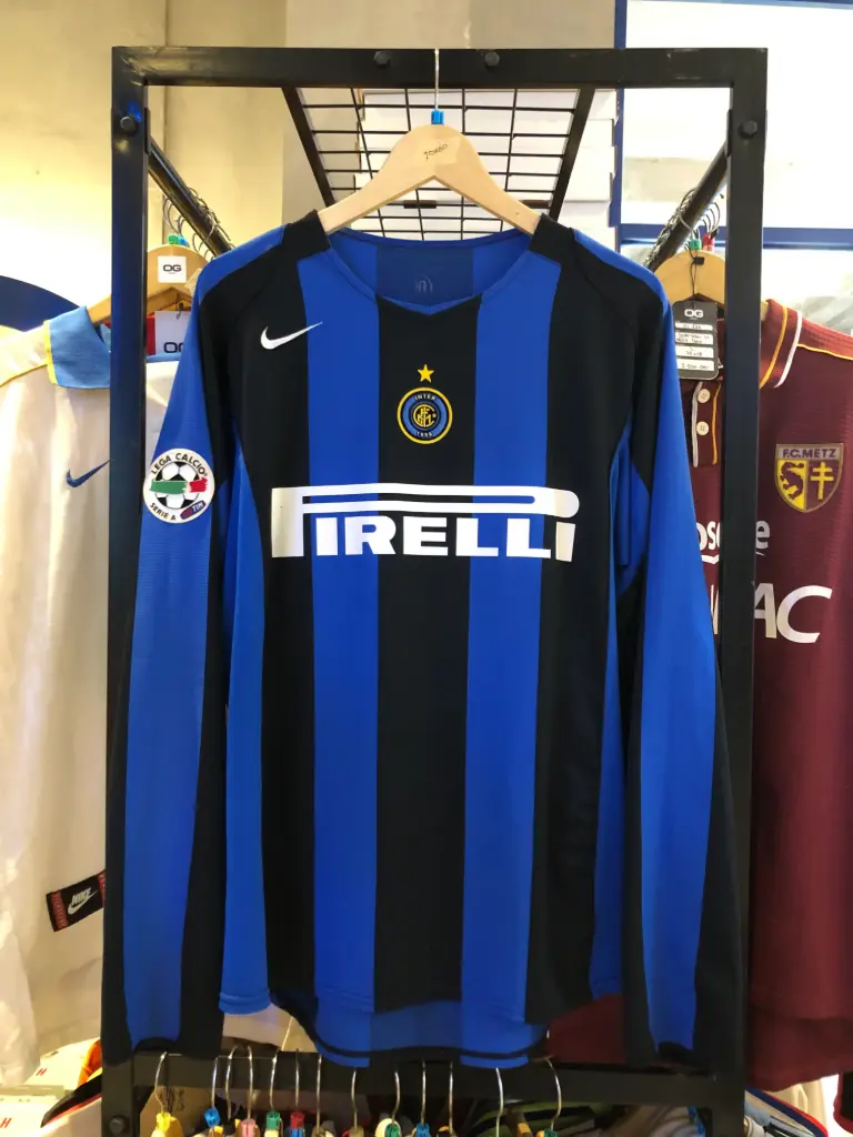 Inter Milan Home 04/05 Long Sleeve - Álvaro Recoba 