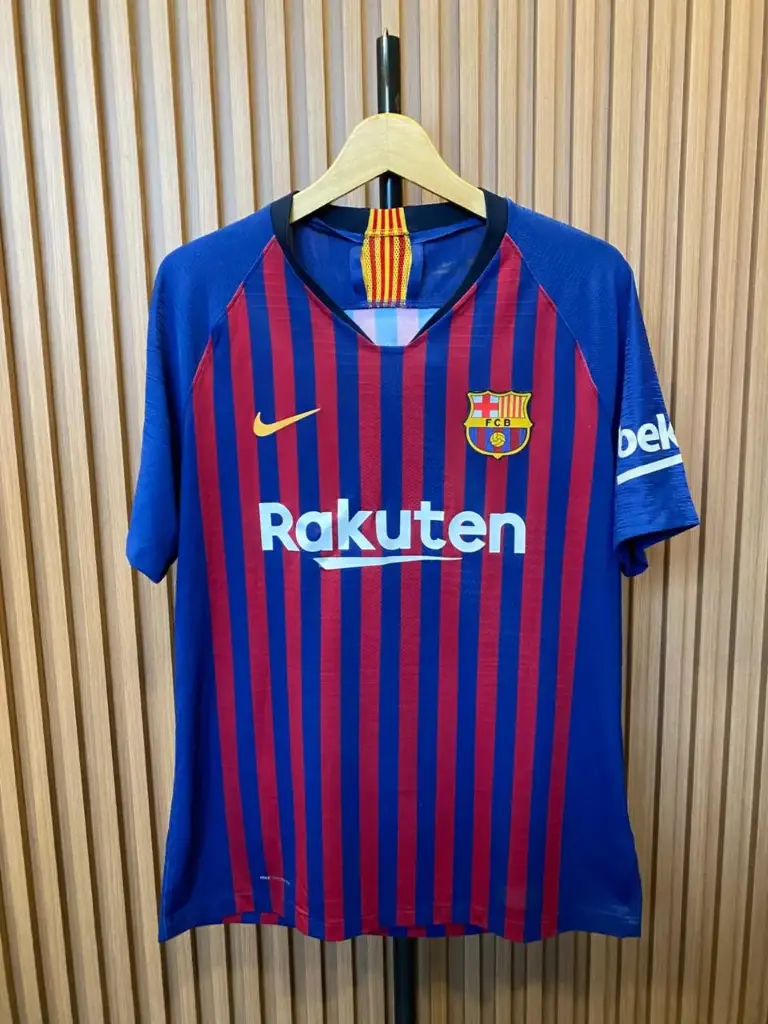 BARCELONA HOME 2018/19 PLAYER ISSUE - #10 LIONEL MESSI 
