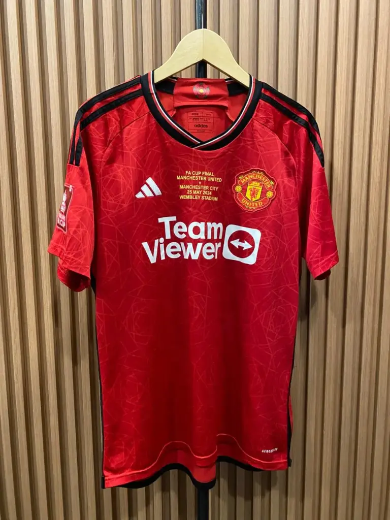 MANCHESTER UNITED HOME 2023/24 FINAL FA CUP - #37 KOBIE MAINOO
