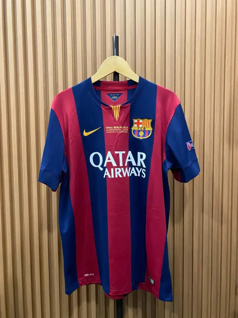 Barcelona Home 2014/15 - #9 Luis Suarez