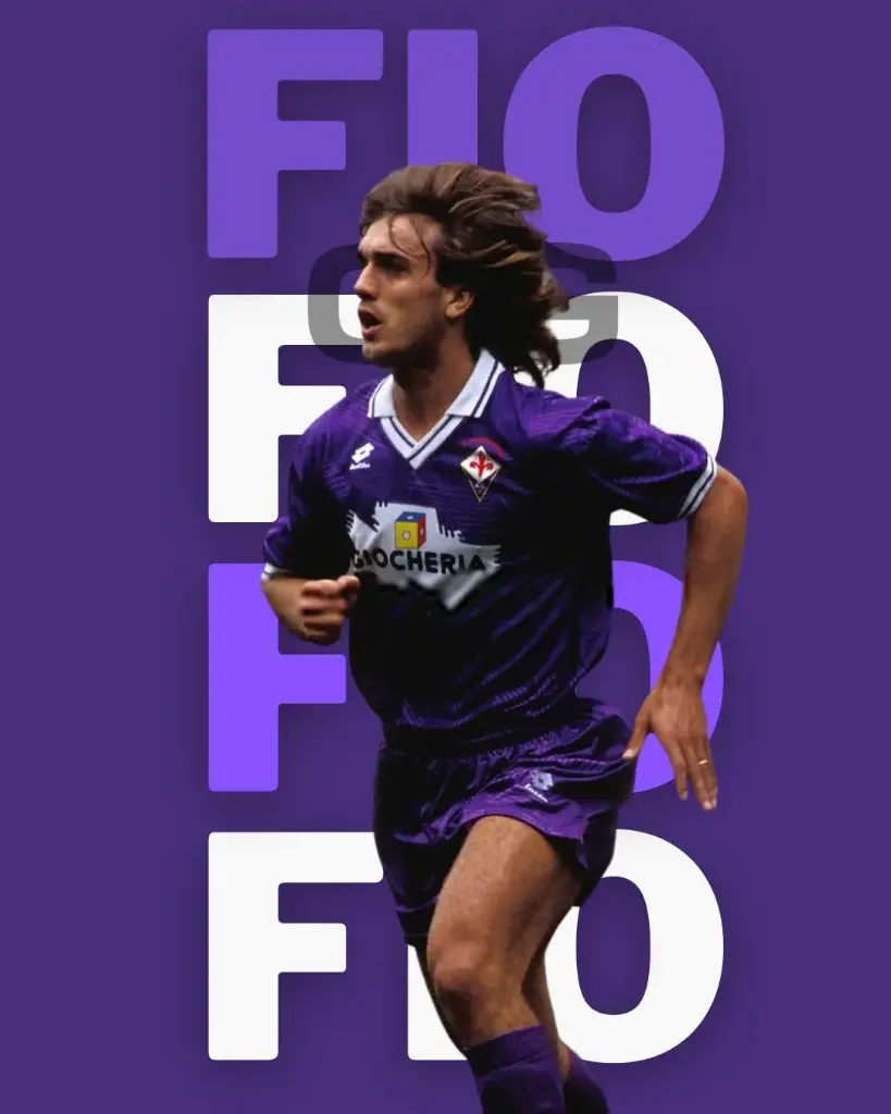Fiorentina Home 1991/1992 Gabriel Batistuta BNWT
