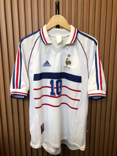 France Away Jersey 1998–1999 – No. 10 Zinedine Zidane 