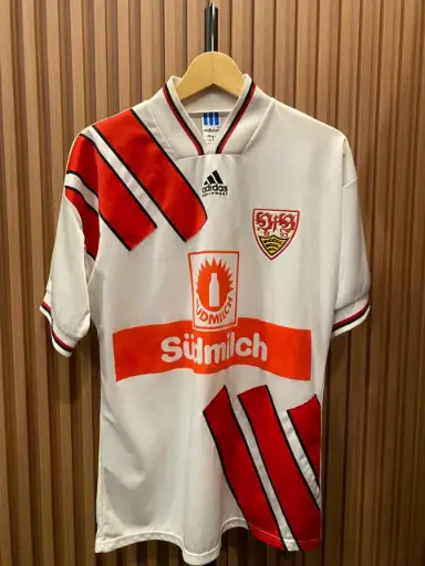 VfB Stuttgart Home Jersey 1993–1994 with No. 9 Giovane Élber