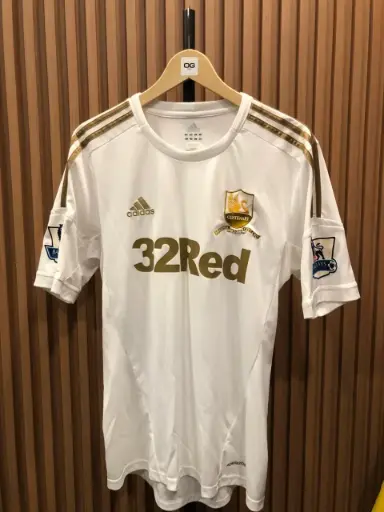 Swansea City Home Centenary Jersey 2012 with No. 9 Michu, Player Issue ( All ORI )