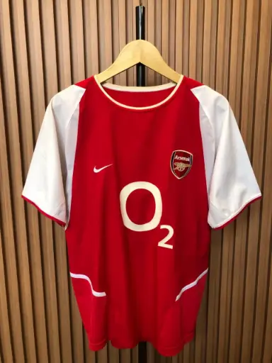 Arsenal FC Home Jersey 2003–2004 with No. 14 Thierry Henry