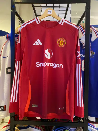 Manchester United Home 2024/25 Player Issue LS