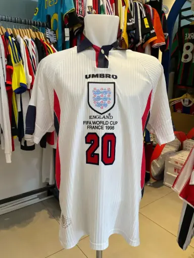 England Home 1998 - Michael Owen #20 